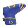 SHABIER Blue Golf Putter Cover with NO.30 Design Headcover for