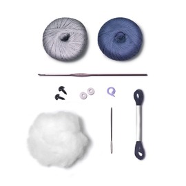 CRCULO Amigurumi Crochet Kit - Animal Ball - All Included, Easy Instructions - Beginner Crochet Set - Premium Amigurumi Yarn Dog