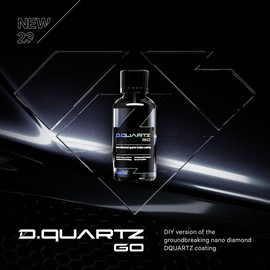 CARPRO DQUARTZ GO Nano Diamond Quartz Fusion Coating: Ceramic Coating for Cars, Professional-Grade Coating in DIY Package, Increase Surface Hardness - (50ml Kit)
