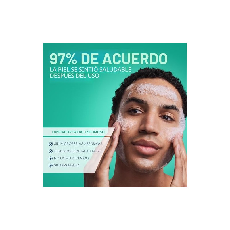 Limpiador facial espumoso, 16 onzas de CeraVe