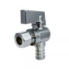 PEX GUY 1/2" PEX x 3/8" OD Ball Valve ANGLED