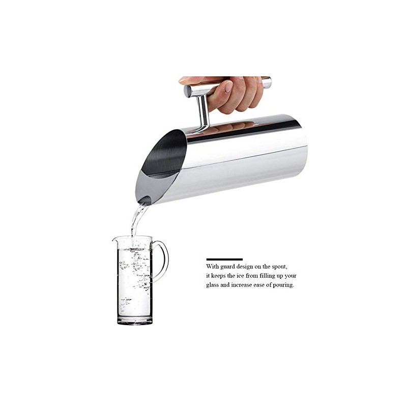 FTVOGUE Jarra de Agua de Acero Inoxidable con Protector de