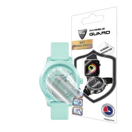 IPG for Lacoste 12.12 Kids´ Quartz TR90 Analog Watch Hydrogel Screen Protector (2 Units) Invisible HD Clear Film Anti Scratch Guard-Smooth/Self-Healing/Bubble Free for 12.12