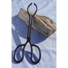 Garden Trading Cast Iron Fire Tongs, Black, 36cm (L) x