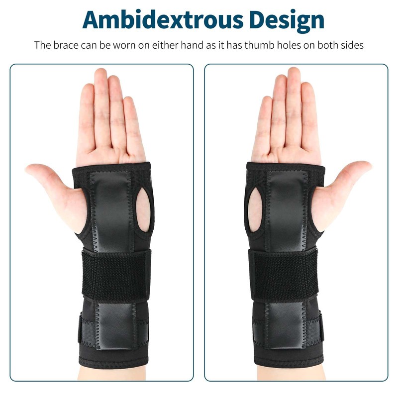 Apasiri Wrist Support, Wrist Splint for Right/Left Hand, Wrist Support