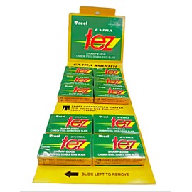 100 Treet Tez Razor Blades