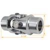 RABROPAR 3/4" Smooth Round x 3/4" Smooth Round Steering U