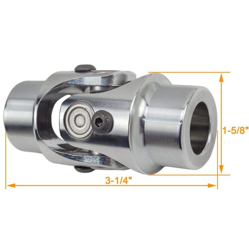 RABROPAR 3/4" Smooth Round x 3/4" Smooth Round Steering U