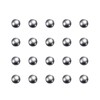 sourcing map 7 mm Precision Balls, Stainless Steel Ball Bearings,