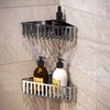 Gedy Bracket for angle objects, Chrome, 19,5x19,5x6,6