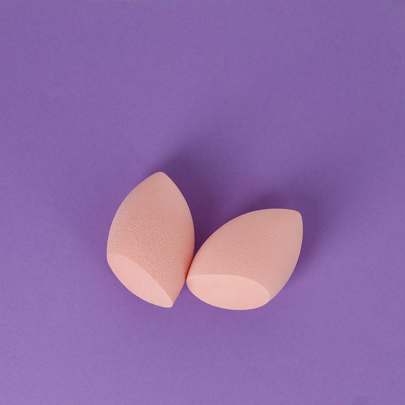 T4B ILU Olive Cut Shaped Makeup Sponge (Orange)