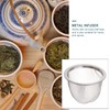 8Pcs Stainless Steel Tea Infuser Strainer for Loose Leaf Tea