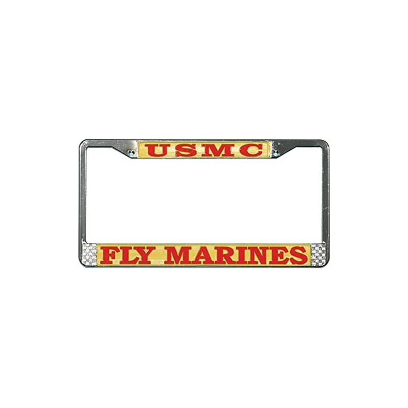 Honor Country USMC Fly Marines License Plate Frame