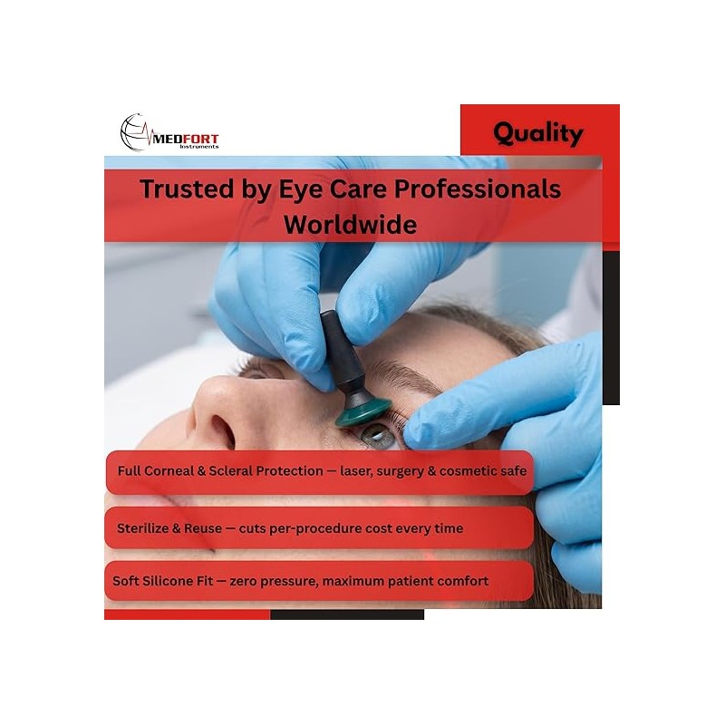 Corneal Shield Protector, Pack of 3 Pairs