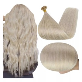 Full Shine Extensiones Cabello Humano 40gr 14in 60 Rubio Platino