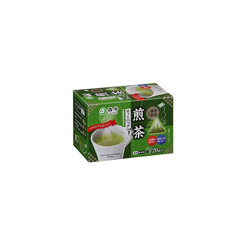 Mori Han Green Tea with Uji Matcha Green Tea, 1.2