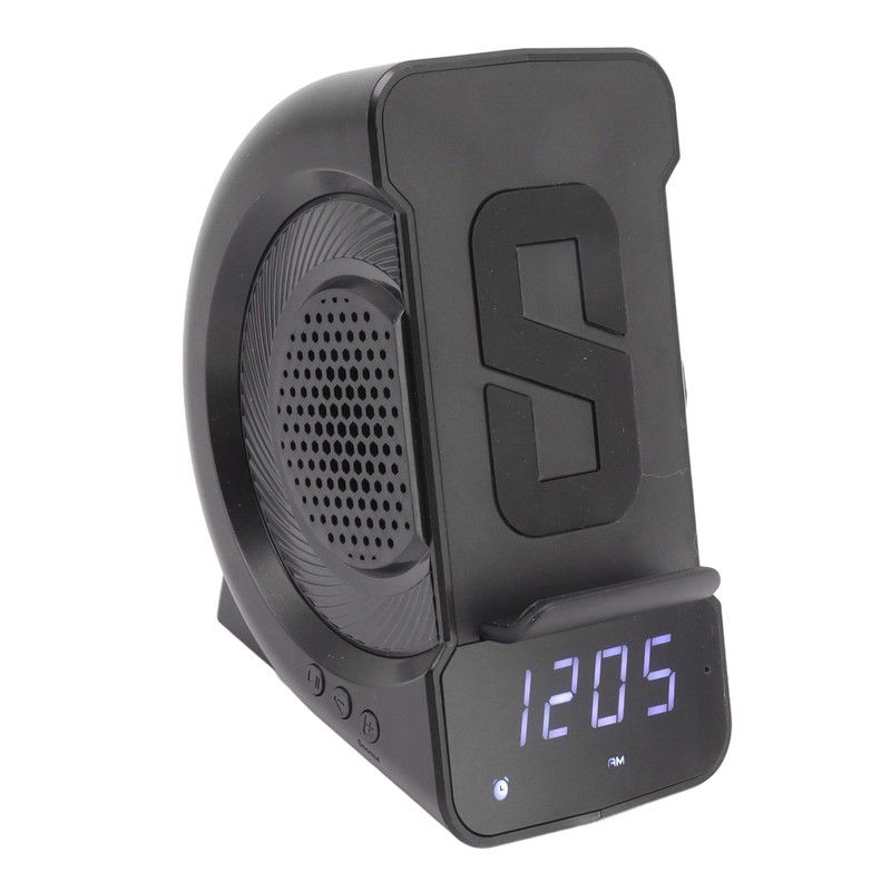 3 in 1 Bluetooth Speaker PC ABS Alarm Clock with