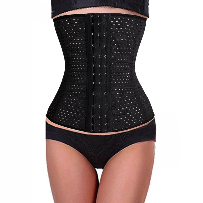Women's Waist Trainer Shaper Postpartum Belly Recovery Girdle Tummy Control