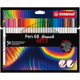 STABILO Arty 68 - Juego de 30 rotuladores (30 unidades), multicolor