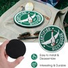 4 Pcs Funny Goose Loop and Hook Patch Certified Silly