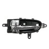 TRQ Interior Inside Charcoal Door Handle Pair Set of 2