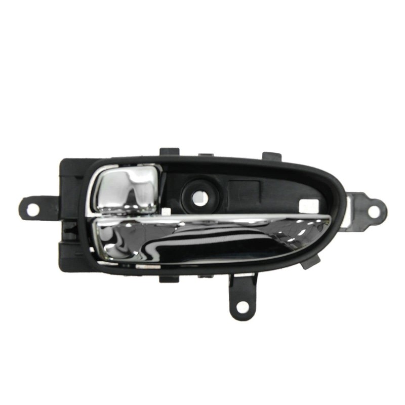 TRQ Interior Inside Charcoal Door Handle Pair Set of 2