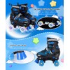Roller Skates for Boys 4 Sizes Adjustable, Sportneer Light Up