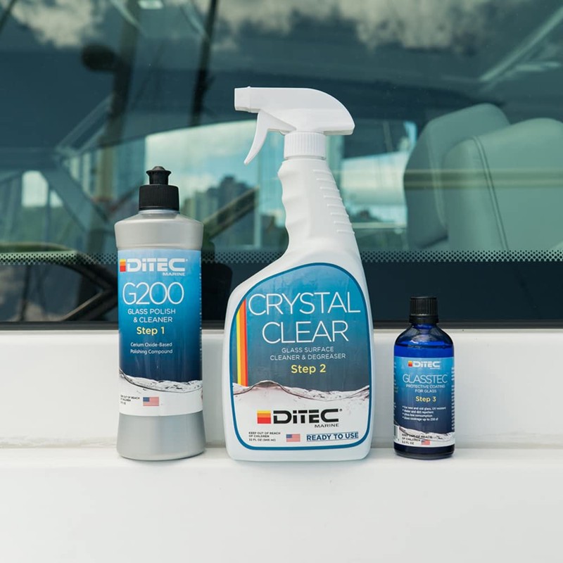 DITEC Marine G200 Marine Boat Glass Polish & Cleaner