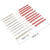 sourcing map 10 Pieces Diamond Needle File Series for Metal