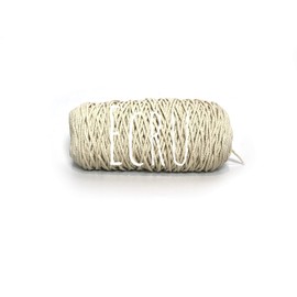 Cotton Cord Yarn Rope 3mm - Ecru - 100meters (109.36yards) for crochet knitting macrame weaving and diy projects - Colorful Passions
