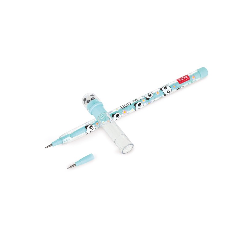 Legami - Stackable Pencil with Eraser Take a Tip, Panda,