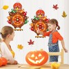 chiazllta 2PCS Thanksgiving Dart Board Sticky Balls Toys Games Fall