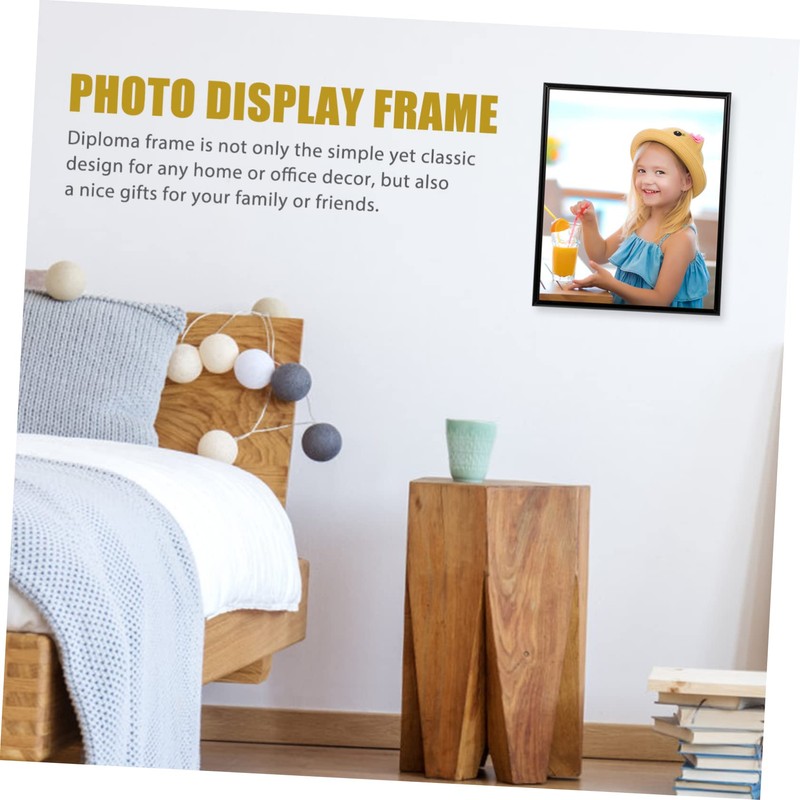 Ipetboom Aluminum Certificate Document Frame Graduation Frame for Wall Desktop