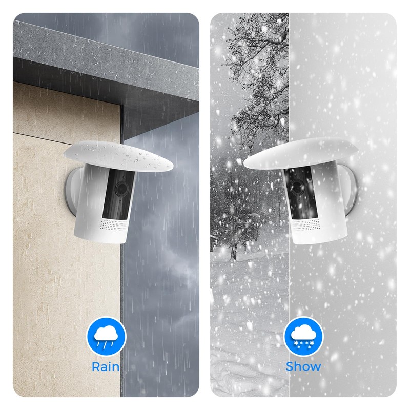 Sun and Rain Protective Cover Compatible with New Ring Outdoor