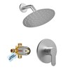 HomGoo Shower Faucet Set with Valve, Shower Faucets Sets Complete（Valve