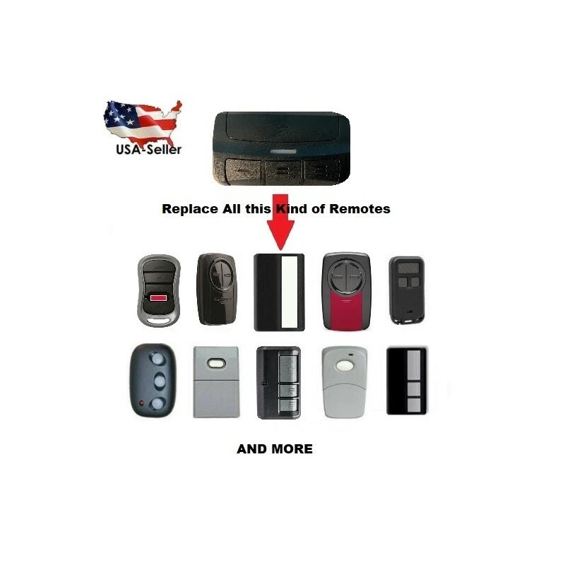 GateMaster LIFTMASTER & GENIE Universal Remote Control Garage Door Opener