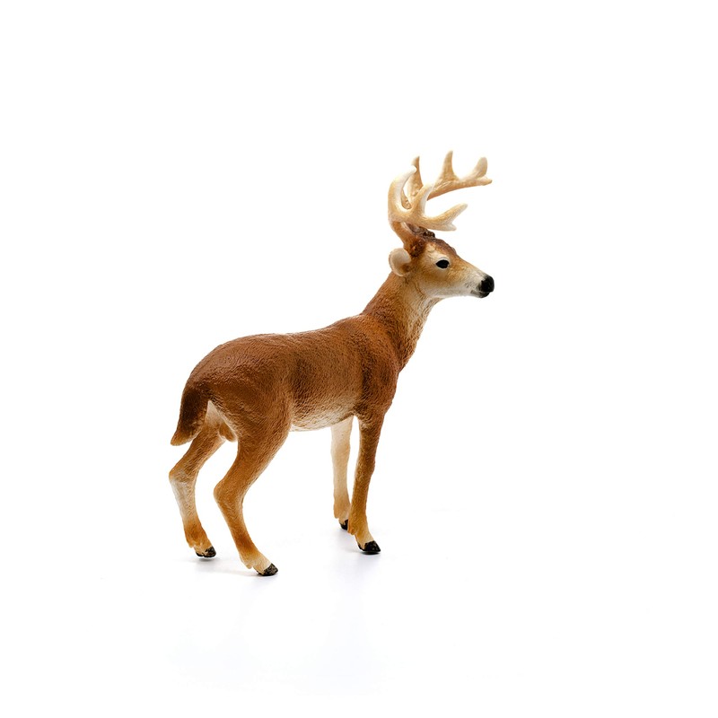 Schleich Wild Life 14818 White-tailed Buck for Children Aged 3-8