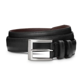 Allen Edmonds Men's Wide Basic Dress Belt Black Leather 32