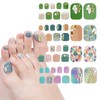 Epic Green Nail Seals for Feet, 4 Pieces, 3D Sensation,