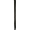 Fukui Craft ZA-028325 Five Square Chopsticks Black Dry Lacquered 8.9
