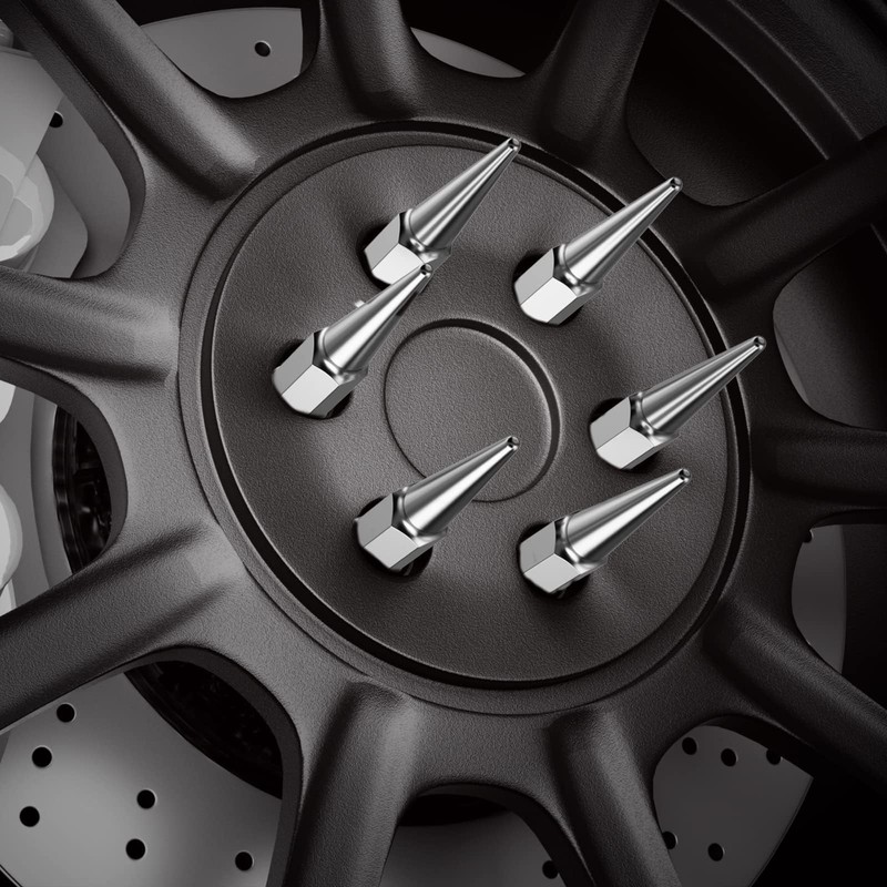 DYNOFIT 14 mm x 1.5 Wheel Spike Lug Nuts, 24
