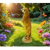Kremers Schatzkiste Small Meerkat Standing Garden Figurine 20 cm Meercat