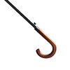 Long Umbrella Long Wooden Handle Windproof Retro Style Water Resistant