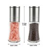 Salt and Pepper Grinder Set of 2, Manual Grinder with