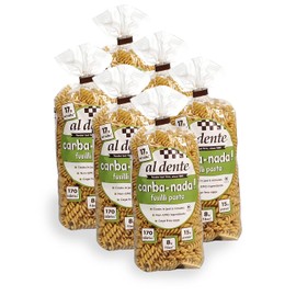Al Dente Carba-Nada Fusilli, Reduced Carb, High Protein Pasta, 72 Ounce, Pack of 6