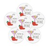 FINGER TEN Golf Ball Marker for Ladies Men Value 6