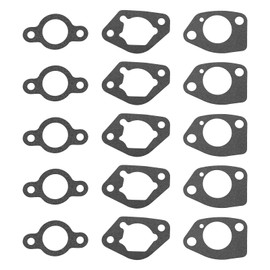 VGOL 5 Sets of Carburettor Gasket, Lawn Mower Carburettor Gasket, Replacement Compatible with Honda GX340 GX390 389cc 439cc Engines