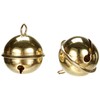 RAYHER HOBBY 2503506 Metal Bells Spherical Pack of 2 35