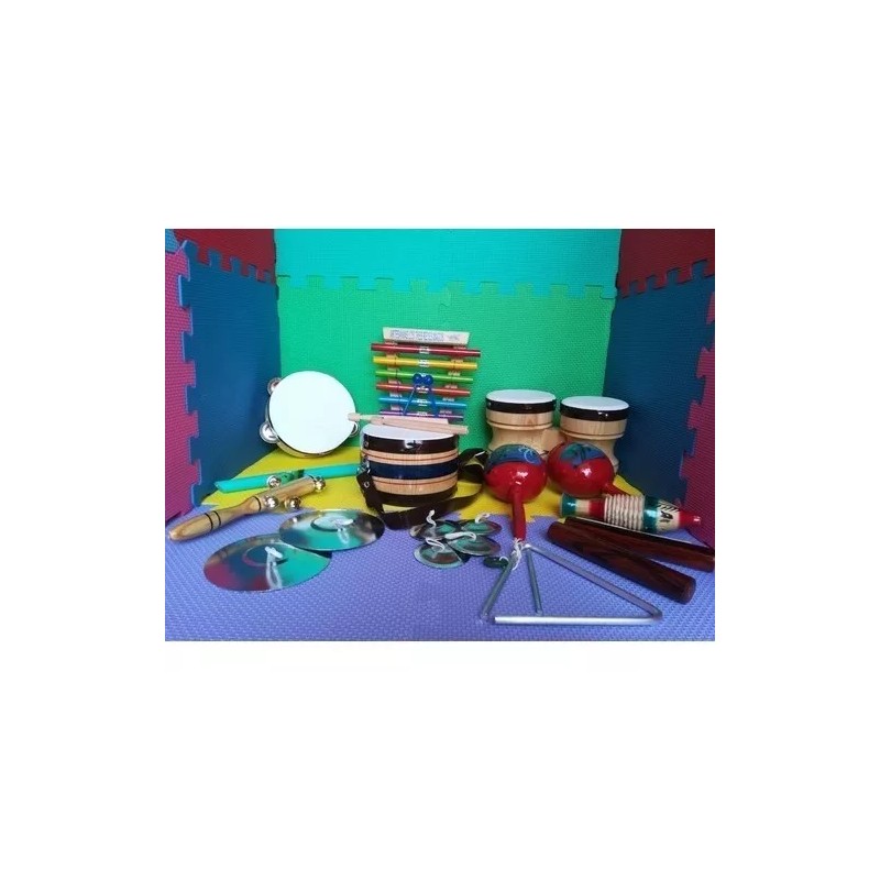Didakta aprende jugando Kit Con 12 Instrumentos Musicales Didácticos, De