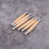 Sculpting Tools, Hilitand Double Head Wax Pottery Clay Tool, Carving